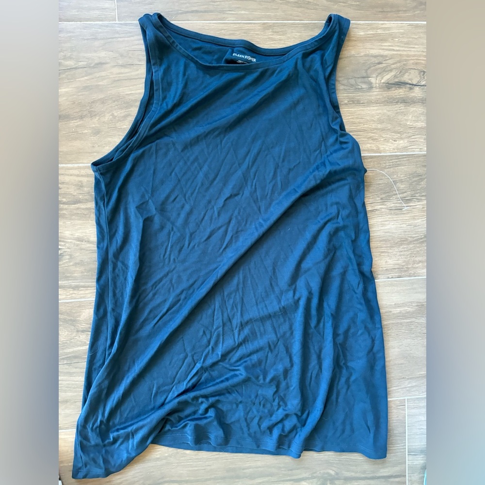 Navy blue Eileen Fisher Tank.